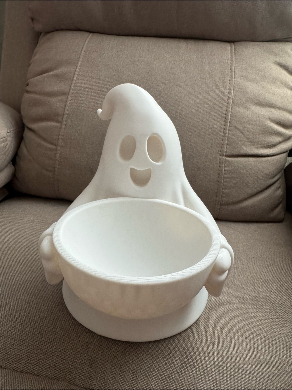 White Ghost Candy Bowl